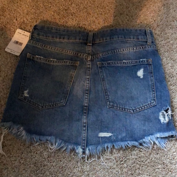 Free people jean skirt - Picture 3 of 4